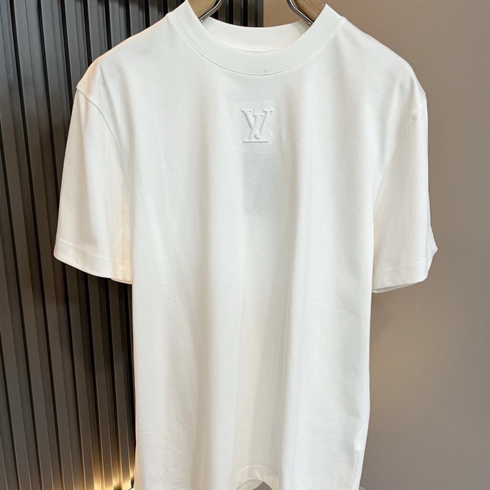 Louis Vuitton Cream Logo Tee